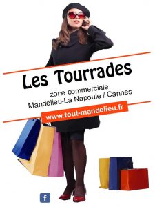 La zone commerciale des tourrades Mandelieu-La Napoule Cannes-la Bocca