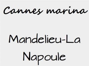 Mandelieu-La Napoule Cannes Marina