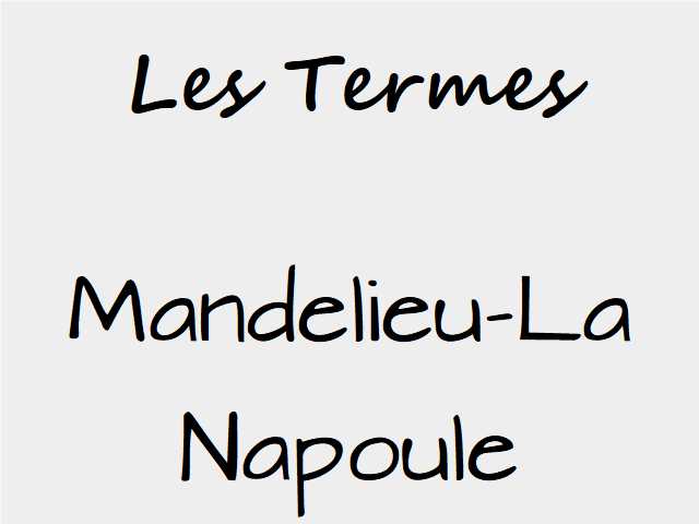 Quartier les termes Mandelieu-La Napoule